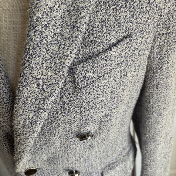 Boss Light Blue Double-Breasted Blazer - Picture 6 of 8